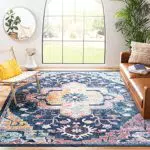 SAFAVIEH Boho Teppich - Crystal Collection, Kurzer Flor
