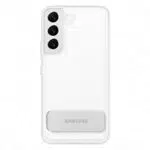 Samsung Galaxy S22 Clear Standing Cover - Stoßfeste Handyhülle mit ausklappbarem Standfuß