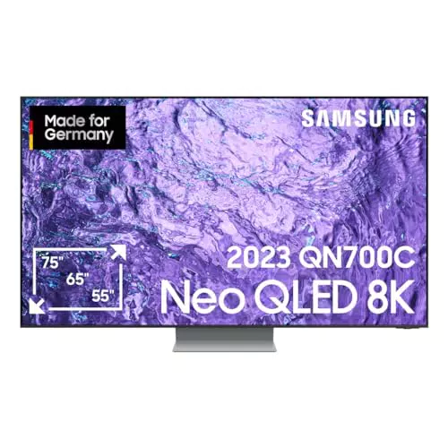 Samsung Neo QLED 8K QN700C 75 Zoll Fernseher, Neo Quantum HDR 8K