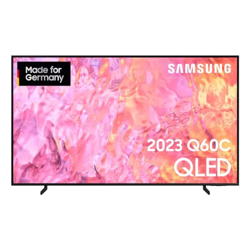 Samsung QLED 4K Q60C 55 Zoll Fernseher - Quantum-Dot-Technologie, Quantum HDR, Smart TV