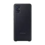 Samsung Galaxy A51 Silikon Handyhülle - Stoßfest und Griffig - Schwarz