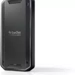 SanDisk Professional PRO-G40 SSD 1 TB - Mobile NVMe SSD mit Thunderbolt 3 und USB-C - IP68 Gehäuse - Staub- und wasserbeständig