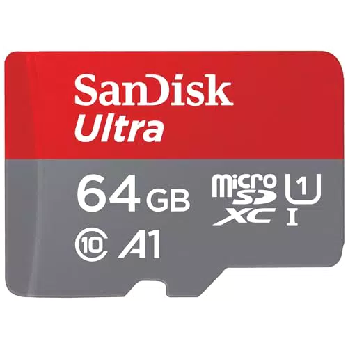 SanDisk Ultra Android microSDXC UHS-I Speicherkarte 128 GB + Adapter