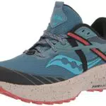 Saucony Damen Ride 15 Tr Laufschuh, Mist/Ember