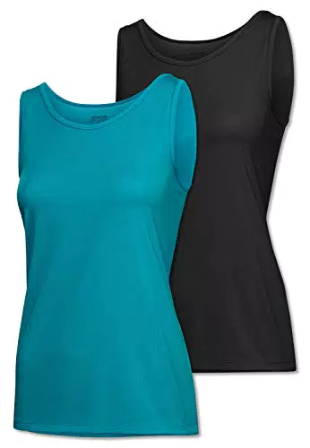 Schiesser Damen Active Thermounterwäsche Sportwäsche Shirts Top 2 PACK