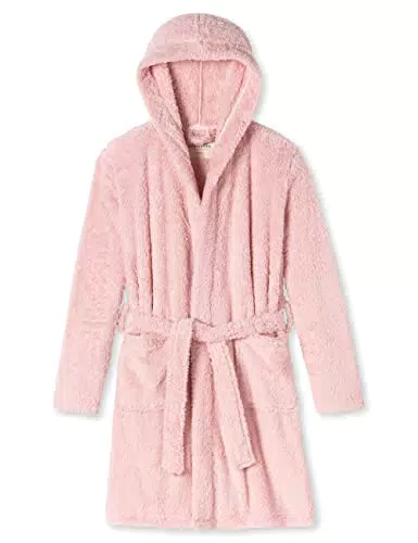 Schiesser Mädchen Bademantel Teddy Fleece