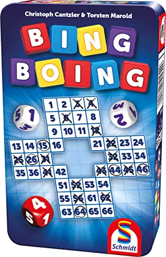 Schmidt Spiele Bing Boing Reisespiel in Metaldose