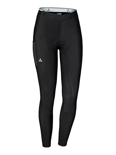 Schöffel Damen Radhose mit Polster für optimale Performance - Atmungsaktive Fahrrad Unterhose mit Silbernitrat-Behandlung