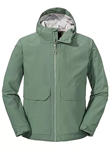 Schöffel Herren Funktionsjacke mit Kapuze - Wasserdicht & leicht