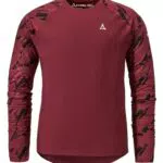 Schöffel Herren Longsleeve Lakata Trail - Atmungsaktives MTB Shirt mit 4-Wege Stretch und 4D BODY MAPPING - Langarmshirt für Radsport mit integriertem Brillenputztuch
