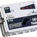 Satfinder digital für optimale Satellitenpositionierung - SCHWAIGER SF440 531
