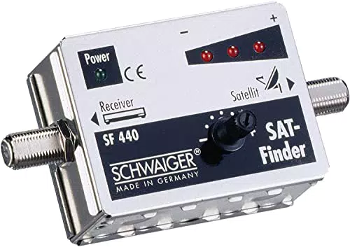 Satfinder digital für optimale Satellitenpositionierung - SCHWAIGER SF440 531