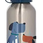SIGIKID EdelstahlTrinkflasche Hund Green Kinderflasche - Empfohlen ab 3 Jahren