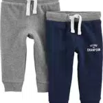 Simple Joys by Carter's Baby Jungen 2-Pack Athletic Knit Jogger Pants Hose