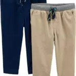 Carter's Baby-Jungen Pull-on-Hose, Helles Khakibraun.
