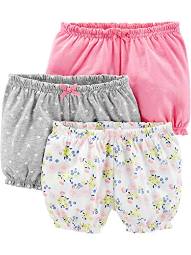 Carter's Baby-Mädchen Bloomer Shorts - 3er Pack