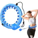 AZ GOGO Smart Hula Hoop Reifen für Erwachsene - Einstellbarer Hullahub Reifen für effektives Training und Fitness