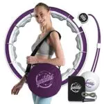 Smart Hula Hoop Reifen Erwachsene mit zähler Reifen zum abnehmen Hoola Hoop passend für Taillenumfang unter 120 cm sportgeräte zuhause hulahuppreif hup Fitness hulahoop abnehmen geräte