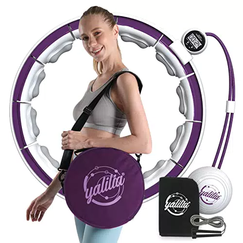 Smart Hula Hoop Reifen Erwachsene mit zähler Reifen zum abnehmen Hoola Hoop passend für Taillenumfang unter 120 cm sportgeräte zuhause hulahuppreif hup Fitness hulahoop abnehmen geräte