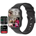 Smartwatch mit Telefonfunktion und Bluetooth-Kopplung für Musik und WhatsApp - Fitness Tracker mit Pulsuhr und Schrittzähler