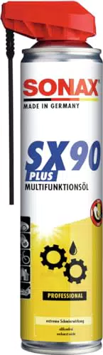 SONAX SX90 Multifunktionsöl mit EasySpray (400 ml) - Rostlöser, Schmiermittel & Korrosionsschutz