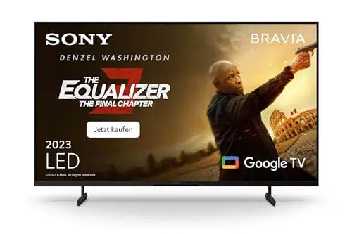 Sony BRAVIA KD-43X80L 43 Zoll 4K HDR LED Smart TV mit Google TV