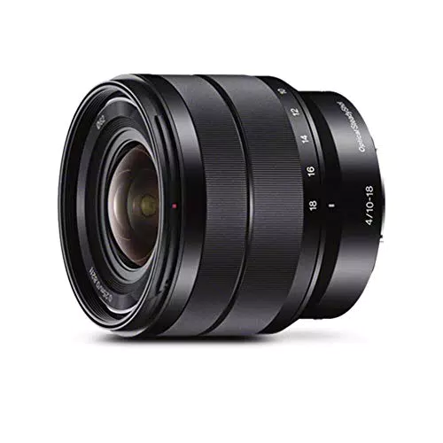 Sony Ultra-Weitwinkel-Zoom-Objektiv SEL-1018 (10-18 mm, F4.0, OSS, E-Mount) - Ideal für A7, ZV-E10, A6000 und Nex-Serien