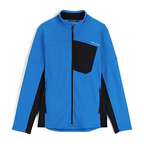 Spyder Bandit Hybrid Full-Zip, Collegiate Black, L