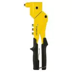Stanley Blindnietzange mit rechtwinkligem Kopf und automatischem Ausstoß - Ø2/3/4/5 mm für Stahl- und Aluminiumnieten