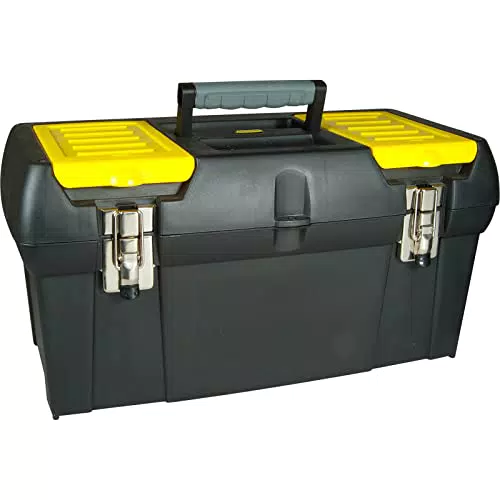Werkzeugbox Stanley Millenium mit herausnehmbarer Ablage und Metallschließen