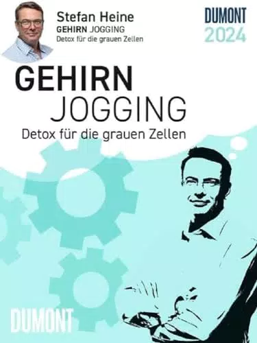 Gehirnjogging Tagesabreißkalender von Stefan Heine - Rätsel- und Knobelkalender