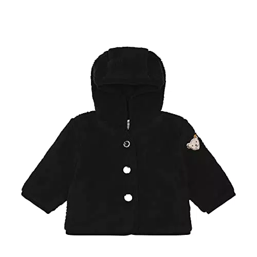 Steiff Baby Girls Sweatjacke mit Kapuze Fleece-Jacke