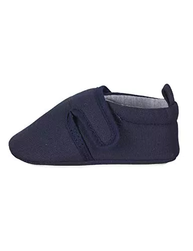Sterntaler Jungen Baby-Krabbelschuh Hausschuhe, Blau