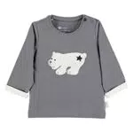 Sterntaler Baby Langarmshirt mit Eisbär Elia - Jungen