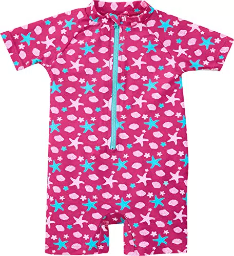 Sterntaler Baby Mädchen Schwimmanzug Sealife Badeanzug