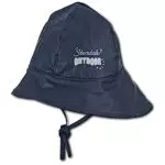 Sterntaler Baby Regenhut mit Bindeband - Wasserdichter Schlapphut