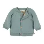 Sterntaler Kleinkind Jungen Strickjacke Baby GOTS Strick Stern Jacke - Strickjacke Baby - Strickjacke mit Teddy Futter und Knopf - marine