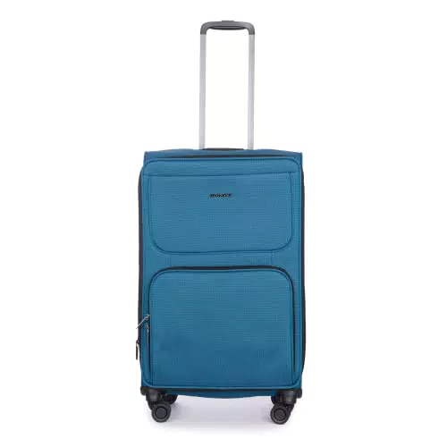 Stratic Bendigo Light Weichschalen-Trolley mittlerer Größe mit TSA-Schloss & 4 Rollen - Petrol