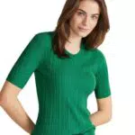 Street One Damen Strickpullover mit Kurzarm