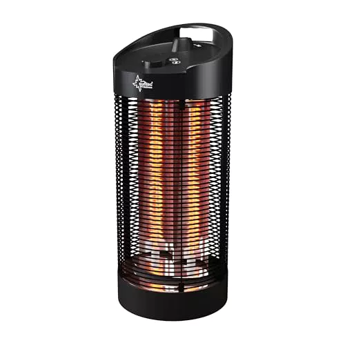 SUNTEC Carbonheizstrahler Heat Ray Carbon Tower 1200 OSC - Infrarotwärmestrahlung, Oszillation, 1200 W