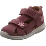 Superfit Mädchen Bumblebee Sandale, Blau Rosa 8000