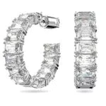 Swarovski Millenia Creolen mit Swarovski Zirconia im Octagon-Schliff