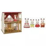 Sylvanian Families Starter Haus & Schokoladenhasen Familie