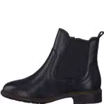 Tamaris COMFORT Damen Chelsea Boots aus Leder Niedriger Schaft Comfort Fit