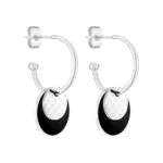 Tamaris Creole Ohrringe - Silber