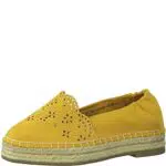 Tamaris Damen Flats - Espadrilles mit Touch It-Fußbett - Halbschuhe für den Sommer