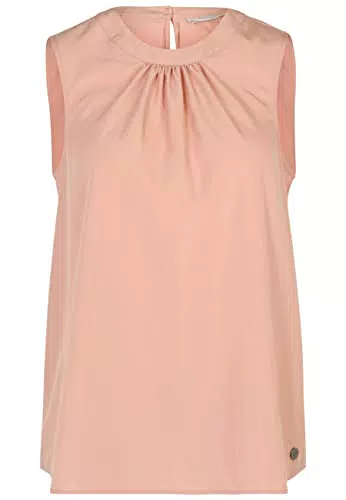 Tamaris Damen Top mit Rundhalsausschnitt - Modell AVEIRO in Pink