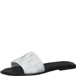 Tamaris Damen Pantoletten Slip-On Mules in Weiß - Größe 5.5