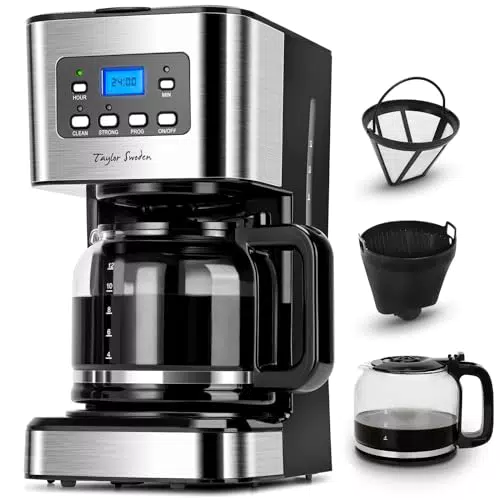 Taylor Swoden Darcy Kaffeemaschine mit Timer und 1.5L Kapazität