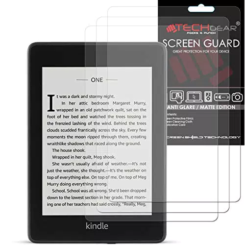 Techgear Anti-Glare Displayfolie für Amazon Kindle Paperwhite 4 - Matt, Blendschutz